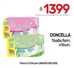 Nini Mayorista Doncella toalla fem. oferta