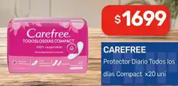 Nini Mayorista Carefree protector diario todos los días compact oferta