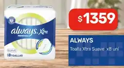Nini Mayorista Always toalla xtra suave oferta