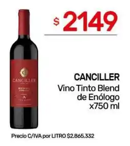 Nini Mayorista Canciller vino tinto blend de enólogo oferta