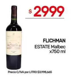 Nini Mayorista Flichman estate malbec oferta
