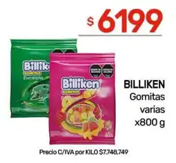Nini Mayorista Billiken gomitas varias oferta