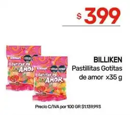 Nini Mayorista Billiken pastillitas gotitas de amor oferta