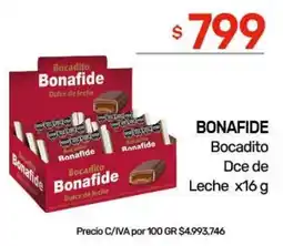 Nini Mayorista Bonafide bocadito dce de leche oferta