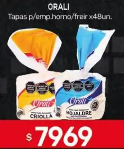 Nini Mayorista Orali tapas p/emp.horno/freir oferta