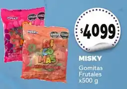 Nini Mayorista Misky gomitas frutales oferta