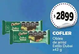 Nini Mayorista Cofler oblea de arroz estilo dubai oferta
