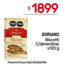 Nini Mayorista Soriano biscotti c/almendras oferta