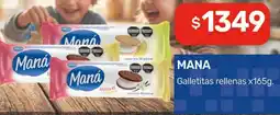 Nini Mayorista Maná galletitas rellenas oferta