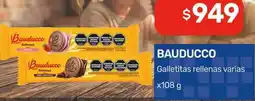Nini Mayorista Bauducco galletitas rellenas varias oferta