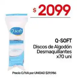 Nini Mayorista Q-soft discos de algodón desmaquillantes oferta