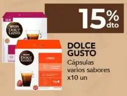 Nini Mayorista Dolce gusto cápsulas varios sabores oferta