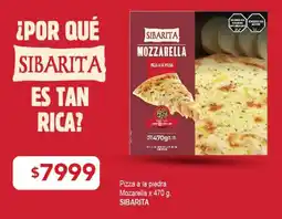Nini Mayorista Sibarita pizza a la piedra mozzarella oferta