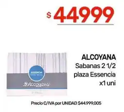 Nini Mayorista Alcoyana sabanas 2 1/2 plaza essencia oferta