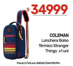 Nini Mayorista Coleman lonchera bolso térmico stranger things oferta