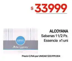 Nini Mayorista Alcoyana sabanas 11/2 pz. essencia oferta