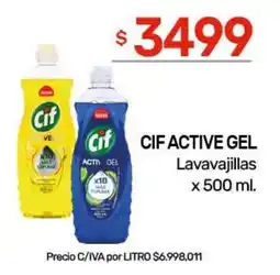 Nini Mayorista Cif active gel lavavajillas oferta