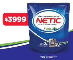 Nini Mayorista Netic liquido para lavar ropa oferta