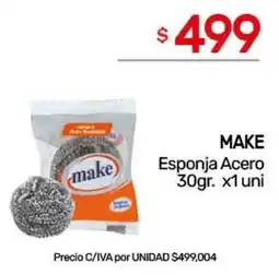 Nini Mayorista Make esponja acero oferta