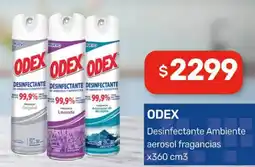 Nini Mayorista Odex desinfectante ambiente aerosol fragancias oferta
