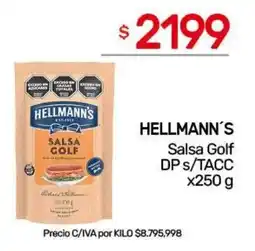 Nini Mayorista Hellmann's salsa golf oferta