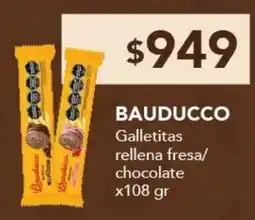 Nini Mayorista Bauducco galletitas rellena fresa/chocolate oferta