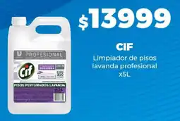 Nini Mayorista Cif limpiador de pisos lavanda profesional oferta