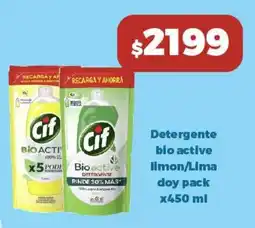 Nini Mayorista Cif detergente bio active limon oferta