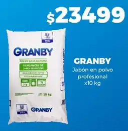 Nini Mayorista Granby jabón en polvo profesional oferta
