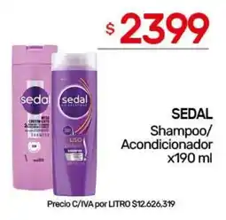 Nini Mayorista Sedal shampoo acondicionador oferta