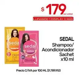 Nini Mayorista Sedal shampoo acondicionador oferta