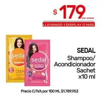Nini Mayorista Sedal shampoo acondicionador oferta