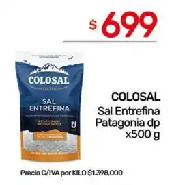 Nini Mayorista Colosal sal entrefina patagonia dp oferta