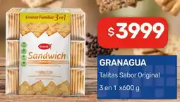 Nini Mayorista Granix sandwich oferta