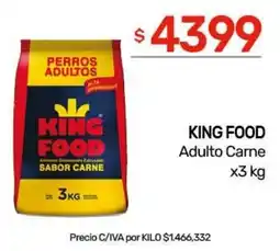 Nini Mayorista King food adulto carne oferta