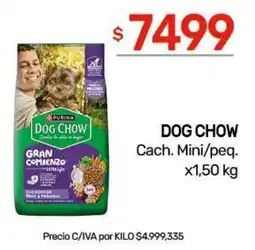 Nini Mayorista Dog chow cach. mini/peq. oferta