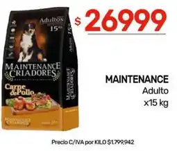 Nini Mayorista Maintenance criadores carne y pollo oferta
