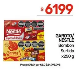 Nini Mayorista Garoto/nestle bombon surtido oferta