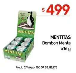 Nini Mayorista Mentitas bombon menta oferta