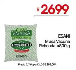 Nini Mayorista Esani grasa vacuna refinada oferta