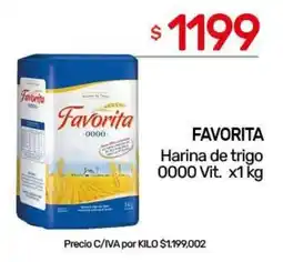 Nini Mayorista Favorita harina de trigo 0000 vit oferta