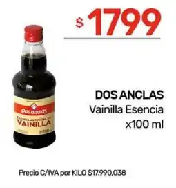 Nini Mayorista Dos anclas vainilla esencia oferta