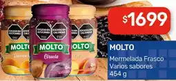 Nini Mayorista Molto mermelada frasco varios sabores oferta