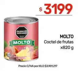 Nini Mayorista Molto coctel de frutas oferta