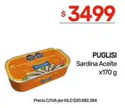 Nini Mayorista Puglisi sardina aceite oferta