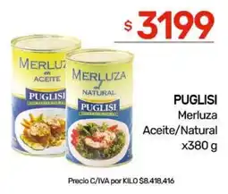 Nini Mayorista Puglisi merluza aceite/natural oferta