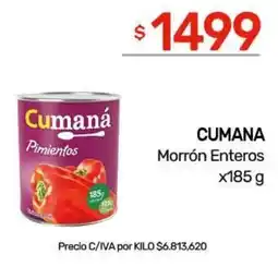Nini Mayorista Cumaná pimientos oferta
