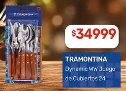 Nini Mayorista Tramontina dynamic ww juego de cubiertos 24 oferta