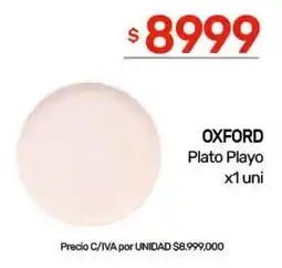 Nini Mayorista Oxford plato playo oferta