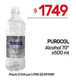 Nini Mayorista Purocol alcohol 70° oferta